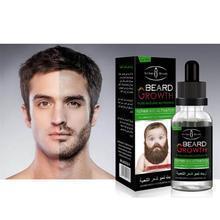 Huile biologique pour faire pousser la barbe